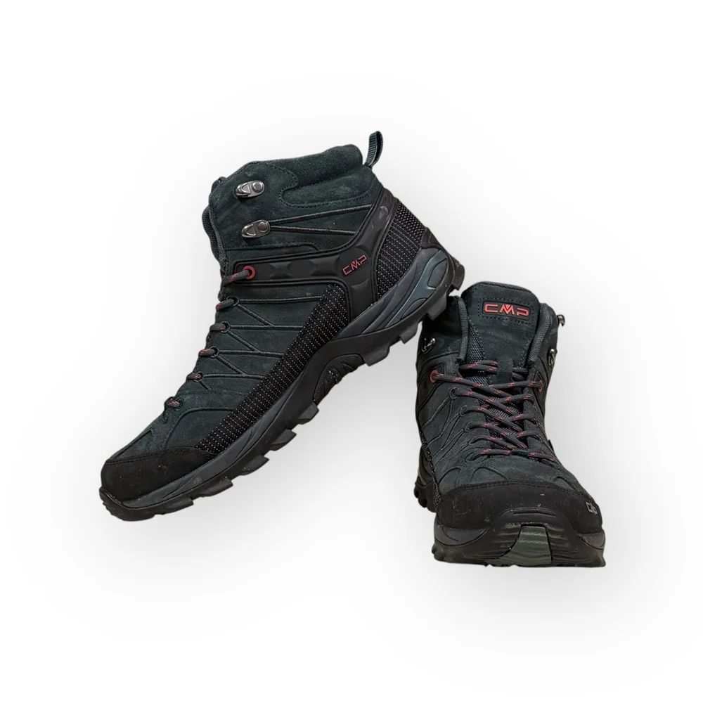 CMP Men’s RIGEL MID WATERPROOF TREKKING BOOT 3Q12947-11FP EUC Sz 11.5 Gray​ - Picture 6 of 8